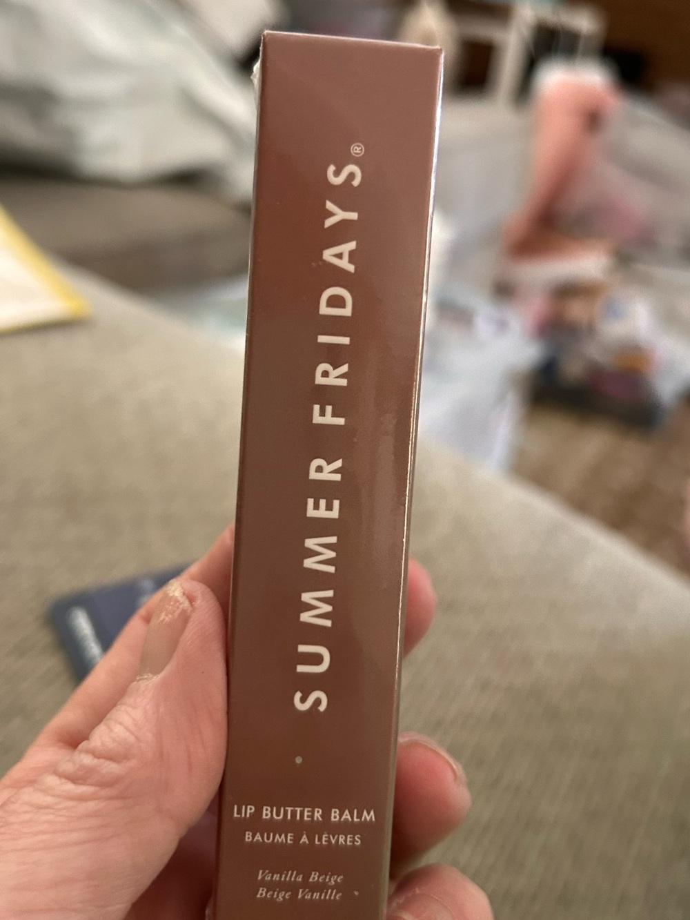 Summer Fridays Lip Butter Balm — Mauve Beige Tube